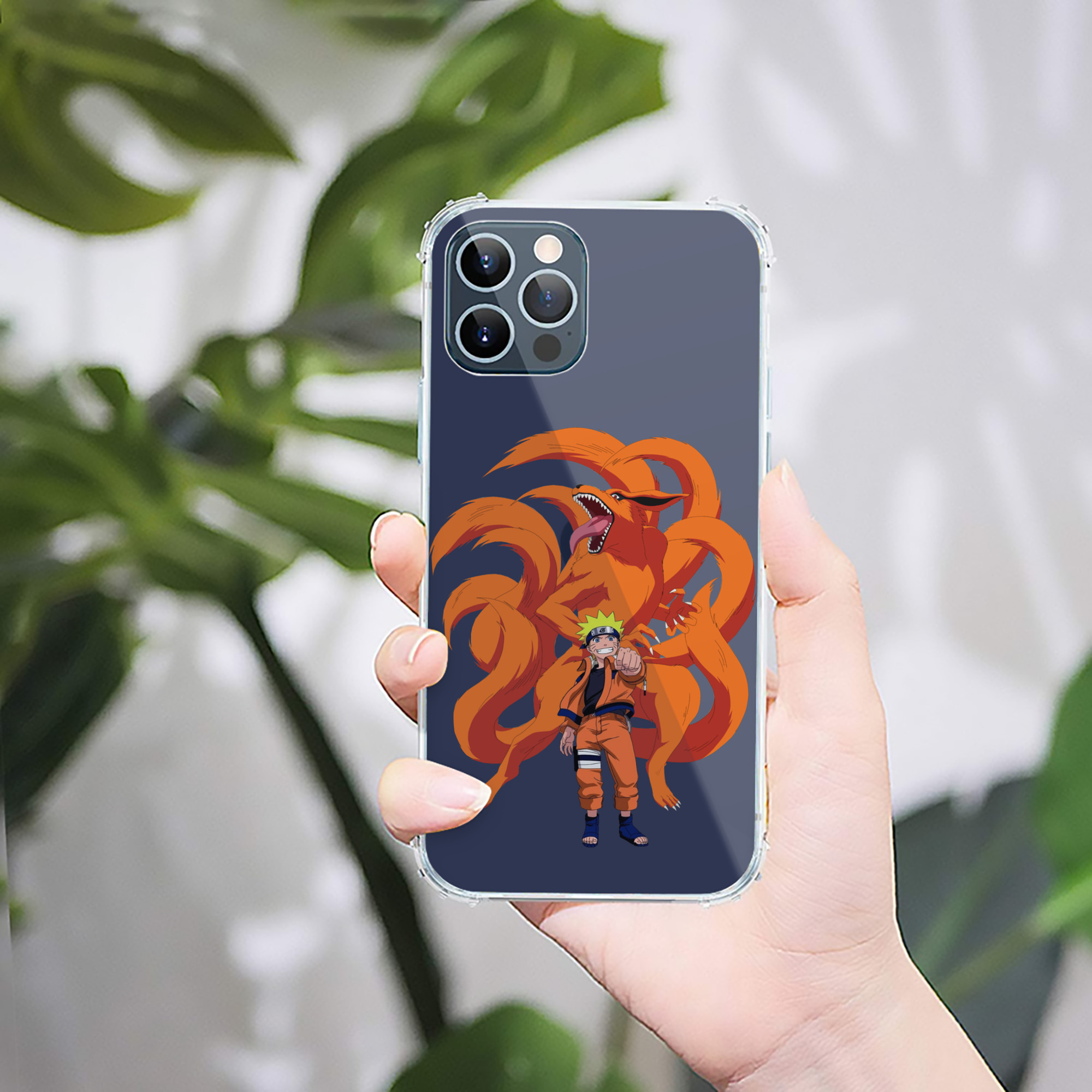 （画像用） NARUTO -ナルト- うずまき ナルト Uzumaki Naruto 【iPhone 12シリーズ対応】透明スマホケース（クリアソフトケース）